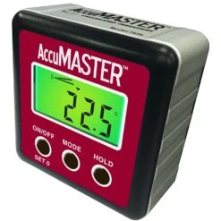 Calculated Industries AccuMaster 2.25 In. L X 2.25 In. W Digital Angle Finder