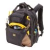 CLC 7.5 In. W X 16 In. H Polyester Backpack Tool Bag 44 Pocket Black/Tan 1 Pc -Stanleys Shop 71c7127e 9da6 4686 b8f4 e986479383c0