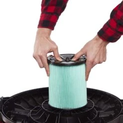 Craftsman 6.75 In. D HEPA Media Wet/Dry Vac Cartridge Filter 5-20 Gal 1 Pc -Stanleys Shop 738af4c0 cd73 45fe bdd5 cc63a7415239