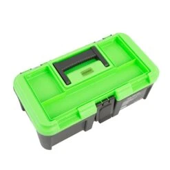 OEMTOOLS 19.3 In. Tool Box Black/Green -Stanleys Shop 74f483d9 dccd 4432 a9ae c2a90c924fab