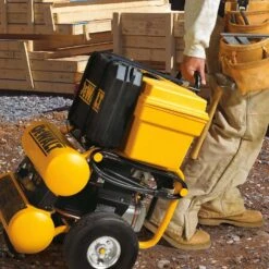DeWalt 4 Gal Twin Stack Portable Air Compressor 125 Psi 1.1 HP -Stanleys Shop 75b50a16 d3e6 4a0d 87b0 baa9cbf8c9ac