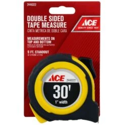 Ace 30 Ft. L X 1 In. W Double Sided Tape Measure 1 Pk