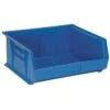 Quantum Storage 16.5 In. W X 7 In. H Tool Storage Bin Polypropylene Blue -Stanleys Shop 7f944ac5 db0a 4247 8d3e 4ab0452781da