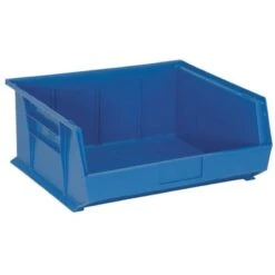 Quantum Storage 16.5 In. W X 7 In. H Tool Storage Bin Polypropylene Blue