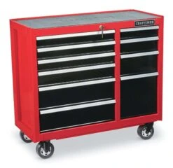 Craftsman 41 In. 10 Drawer Metal Rolling Tool Cabinet 39-1/2 In. H X 18 In. D -Stanleys Shop 82b4f675 622f 4500 982c 602e732daf53