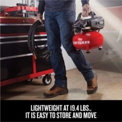 Craftsman 2.5 Gal Pancake Portable Air Compressor 125 Psi -Stanleys Shop 87cac67b 3c0a 477a 829a 72ec50461acb