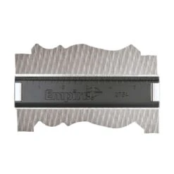 Empire 6-1/8 In. L X 3-1/4 In. W Contour Gauge 1.88 In. Black 1 Pc