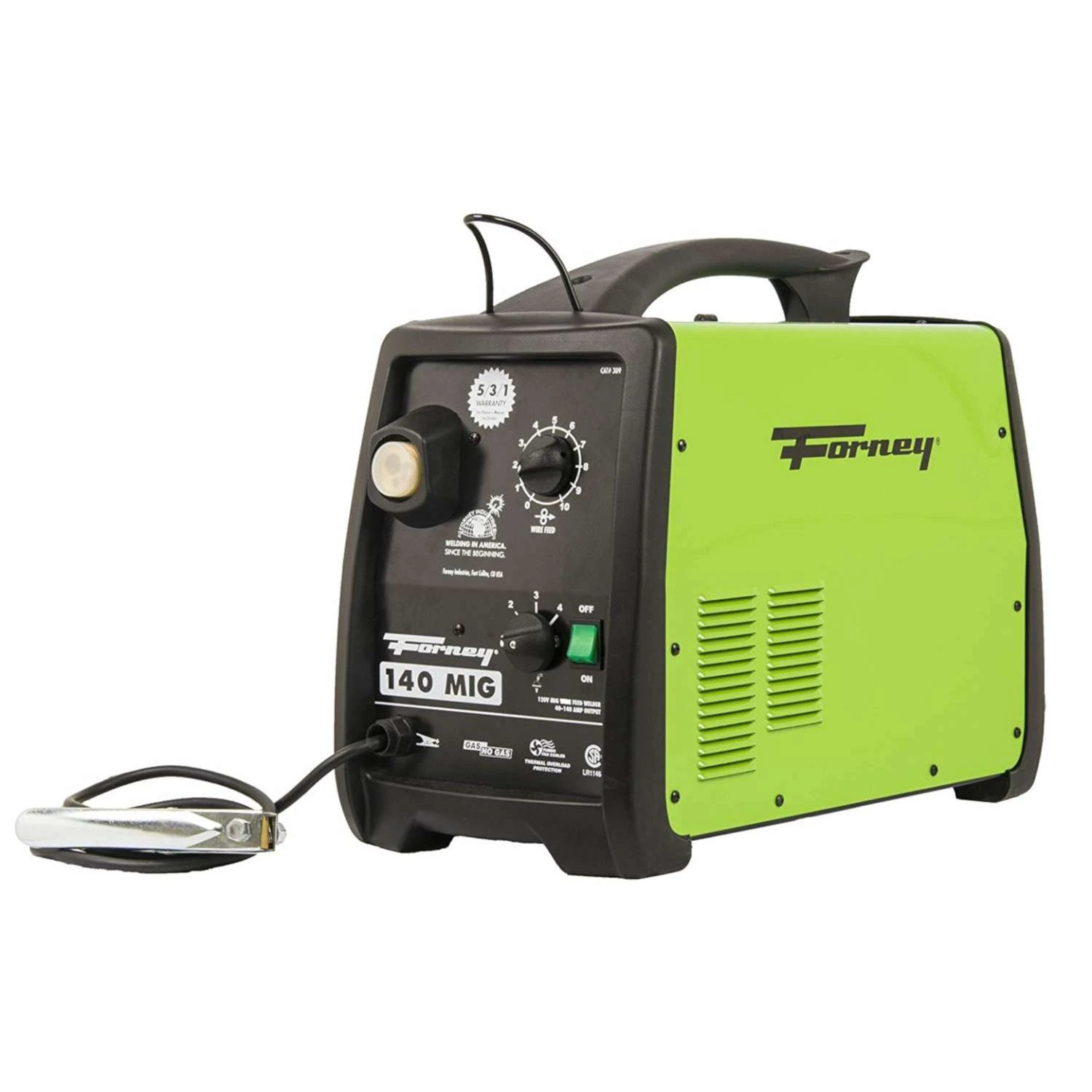 Forney 140 Amps 115 V Welder 57 Lb Green 4 Forney 140 Amps 115 V Welder 57 Lb Green - Image 2