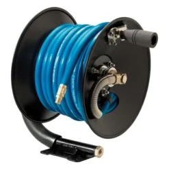 Campbell Hausfeld 50 Ft. L PVC Air Hose Reel 300 Psi Blue