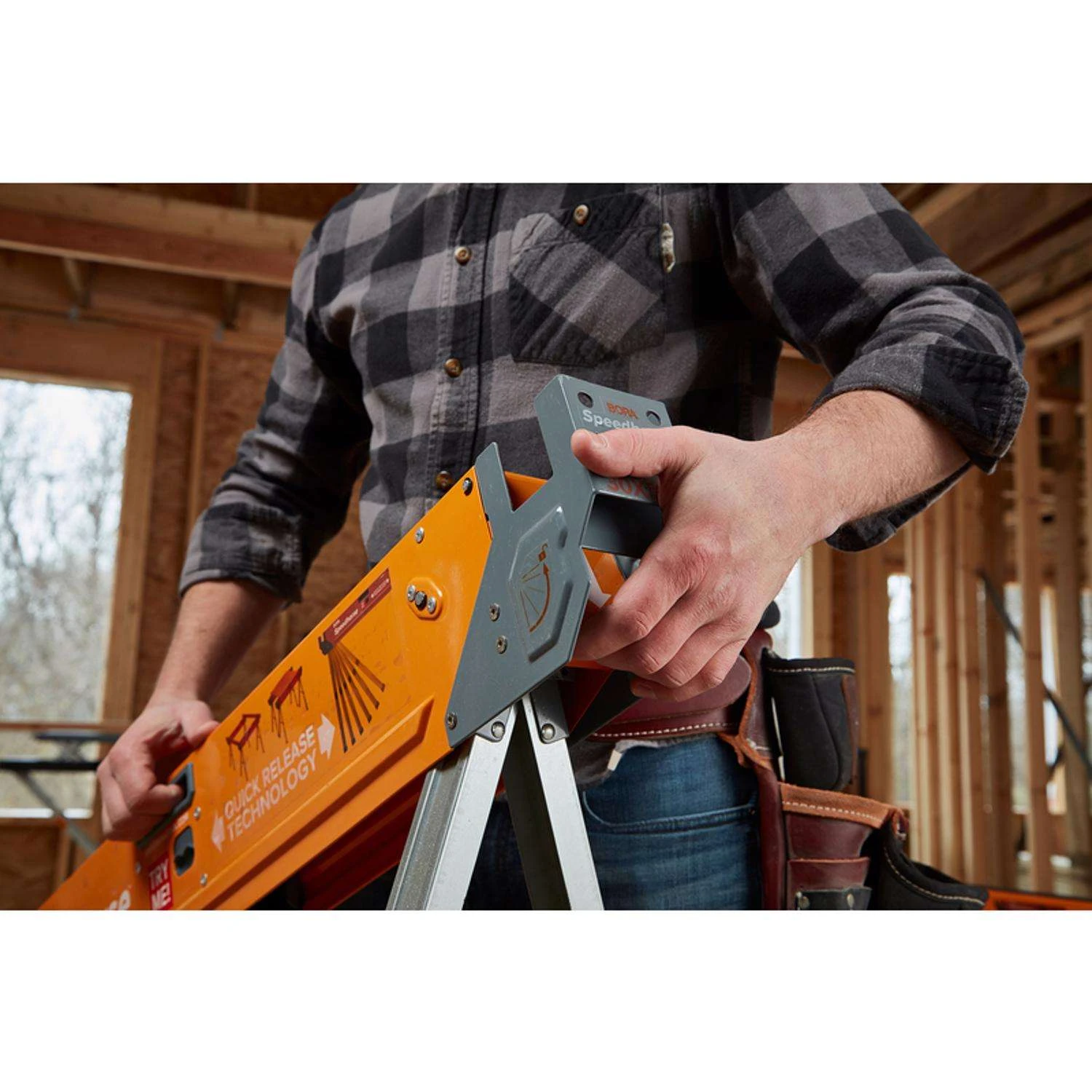 Bora Portamate Speedhorse Sawhorse 1500 Lb. Cap. 1 Pk 7 Bora Portamate Speedhorse Sawhorse 1500 Lb. Cap. 1 Pk - Image 5