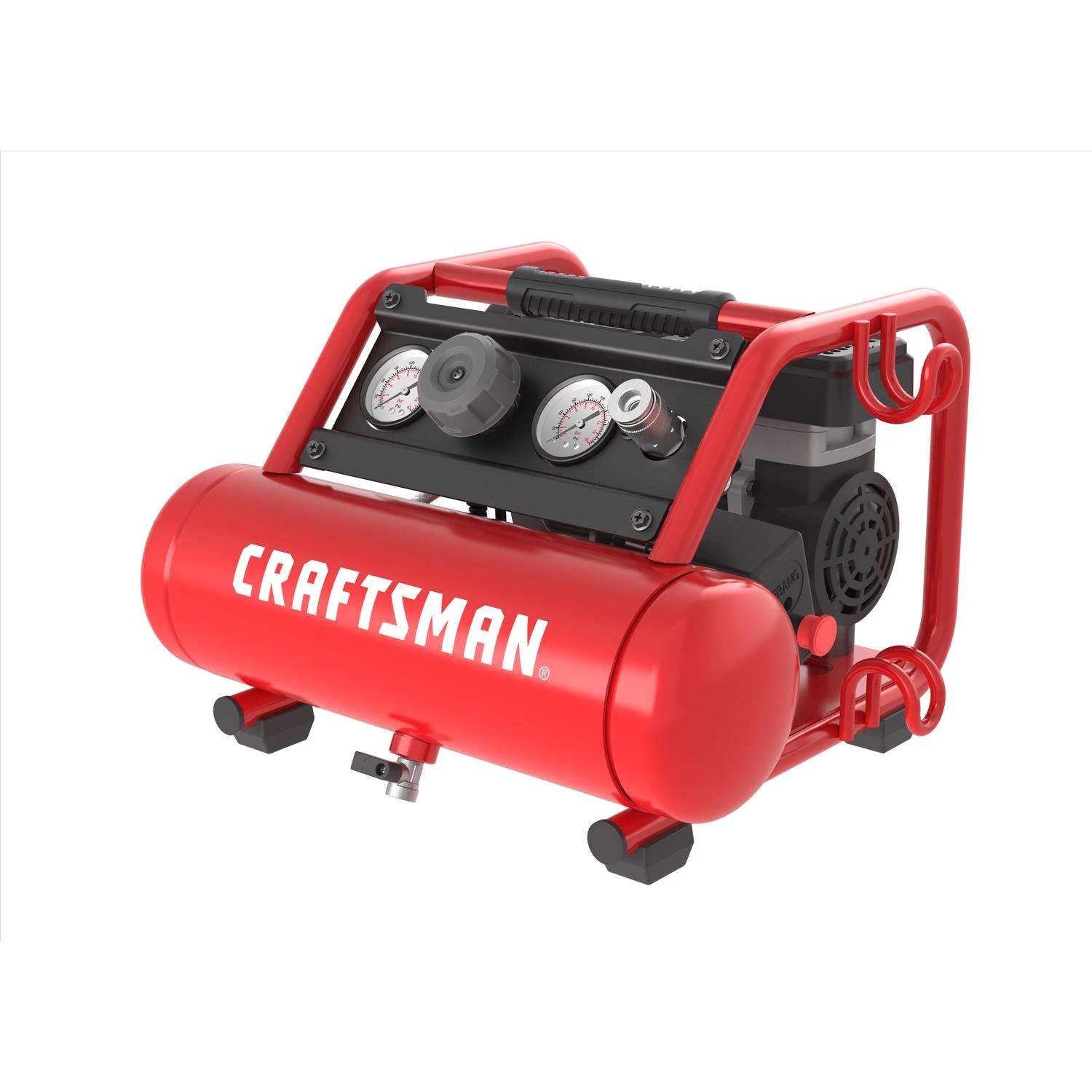 Craftsman 1 Gal Horizontal Portable Air Compressor 125 Psi 0.5 HP 4 Craftsman 1 Gal Horizontal Portable Air Compressor 125 Psi 0.5 HP - Image 2