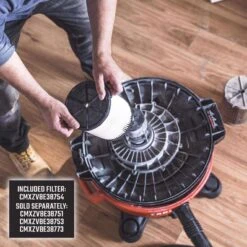 Craftsman 12 Gal Corded Wet/Dry Vacuum 10.5 Amps 120 V 6 HP -Stanleys Shop 96c2671c ebc5 4283 a34f e90a6a6eff58