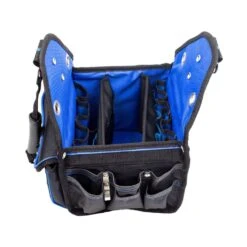 MRCOOL 8.25 In. W X 13 In. H Nylon Tool Bag 27 Pocket Black/Blue 1 Pc -Stanleys Shop 96d5ff73 ba8c 401a b469 e714da1cd126