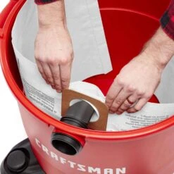Craftsman 2 In. L X 10 In. W Vacuum Dust Bag 16-20 Gal 3 Pc -Stanleys Shop 97bd7849 194c 4e7f 8c4d 95ccdc38350e