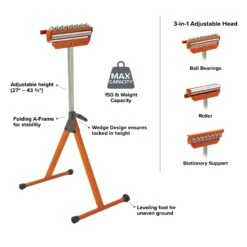 Bora Portamate 24 In. L X 5 In. W X 43.75 In. H Stand Work Support Stand 150 Lb. Cap. -Stanleys Shop 99392190 5cdc 4f84 8e1e e0b685897eaf