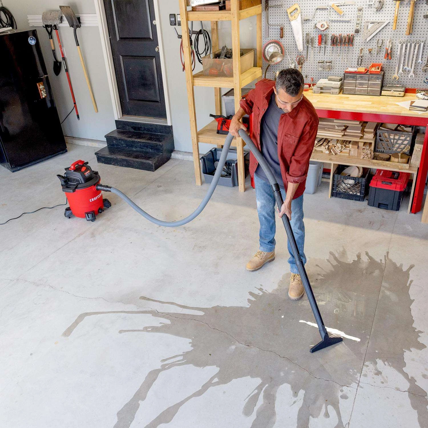 Craftsman 10 Ft. L X 1-7/8 In. D Wet/Dry Vac Hose 6 Pc 8 Craftsman 10 Ft. L X 1-7/8 In. D Wet/Dry Vac Hose 6 Pc - Image 6