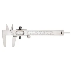 Empire 7-1/2 In. L X 2-5/8 In. W Vernier Caliper 5 In. Silver 1 Pc