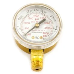 Forney 5.75 In. L X 3.88 In. W Oxygen Gauge Brass 1 Pk -Stanleys Shop a4ae29a6 1968 4dfe a98c 821deafb87ce