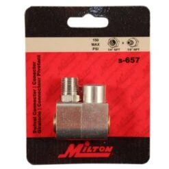 Milton Brass/Steel Air Hose Swivel Connector 1/4 In. FPT 1 Pc -Stanleys Shop a70fe07c 43fb 4dcf 81fb a04189f255bd
