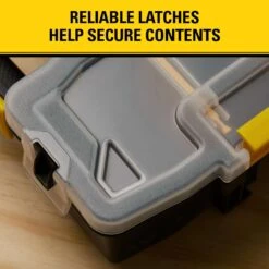 Stanley SortMaster 8.5 In. W X 2.9 In. H Storage Organizer Plastic 8 Compartments Black/Yellow 14 Stanley SortMaster 8.5 In. W X 2.9 In. H Storage Organizer Plastic 8 Compartments Black/Yellow -Stanleys Shop a7a86e30 401f 492c 981e 42f9b4b1caa7