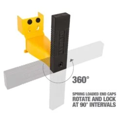 DeWalt 5.5 In. W X 6.25 In. H Cord Minder Bracket Set Steel Black/Yellow -Stanleys Shop a92ca746 0c0d 4e77 ad80 3110578c14e1