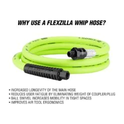 Flexzilla 6 Ft. L X 3/8 In. D Hybrid Polymer Air Hose 300 Psi Zilla Green -Stanleys Shop abf821bd 3114 48c8 9669 dc127aa68311