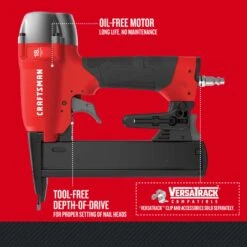 Craftsman 18 Ga. 1/4 In. Narrow Crown Stapler -Stanleys Shop adc7b07f 7013 41cd 9a16 7564c85a7600