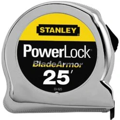 STANLEY PowerLock 25 Ft. L X 1 In. W Tape Measure 1 Pk