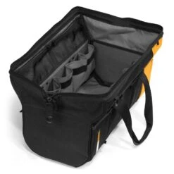 ToughBuilt 6.5 In. W X 10.5 In. H Polyester Massive Mouth Tool Bag 51 Pocket Black/Gray/Orange 1 Pc -Stanleys Shop b1df45ed 8f25 4172 932b a42254ab3e09