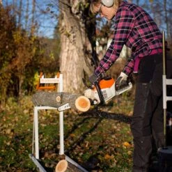 Logosol Smart-Holder 37.4 In. H X 46.5 In. W X 15 In. D Adjustable Folding Sawhorse 1 Pk -Stanleys Shop b39fffb3 3548 4eeb 98ca fd12ea21d062