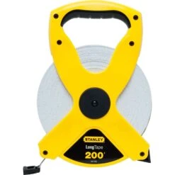 Stanley 200 Ft. L X 0.5 In. W Fiberglass Long Tape Measure 1 Pk