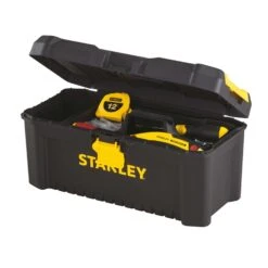 Stanley Essential 16.25 In. Tool Box Black/Yellow -Stanleys Shop bc926743 ab9b 4b87 a062 4a449ab9f05a