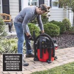 Craftsman 16 Gal Corded Wet/Dry Vacuum With Blower 12 Amps 120 V 6.5 HP -Stanleys Shop bd37cfb5 5544 4e90 a3a7 848570cb3a6a