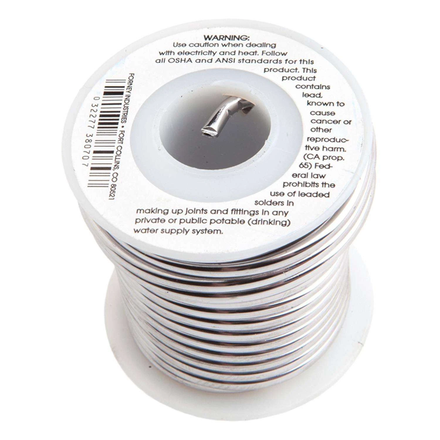 Forney 16 Oz Rosin Core Solder Wire 1/8 In. D Lead/Tin/Antimony 1 Pc 5 Forney 16 Oz Rosin Core Solder Wire 1/8 In. D Lead/Tin/Antimony 1 Pc - Image 3