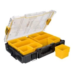 DeWalt ToughSystem 2.0 Storage Organizer Impact-Resistant Poly 10 Compartments Black/Yellow -Stanleys Shop c1761033 6fec 4b42 8195 d6aa20afece5