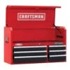 Craftsman S2000 40 In. 6 Drawer Steel Tool Chest 24.5 In. H X 16 In. D -Stanleys Shop c1957226 f5ca 4c9a 8f1b 848a59514793