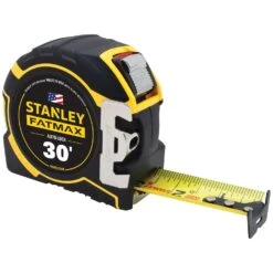 Stanley Fatmax 30 Ft. L X 1.25 In. W Auto Lock Tape Measure 1 Pk 8 Stanley Fatmax 30 Ft. L X 1.25 In. W Auto Lock Tape Measure 1 Pk -Stanleys Shop c619c35f 4381 4782 972c 729596396670