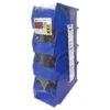 Quantum Storage 5-1/2 In. W X 11 In. H Stack And Hang Bin Polypropylene 4 Pk Blue -Stanleys Shop c73880fe 4d07 40a9 bffa a363b54b2d29