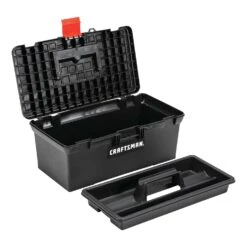 Craftsman 16 In. Classic Tool Box 442 Cu In Black -Stanleys Shop cfca5a92 3755 4f41 a883 afa0350088f4