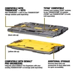 DeWalt ToughSystem 2.0 21 In. Adapter Plate Black/Yellow -Stanleys Shop d06e3977 e5f4 49a2 a03a 9cb4faea08e3