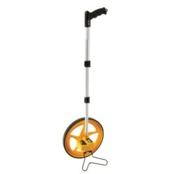 Johnson Structo-Cast 24 In. L X 5 In. W Measuring Wheel Black/Yellow 1 Pc