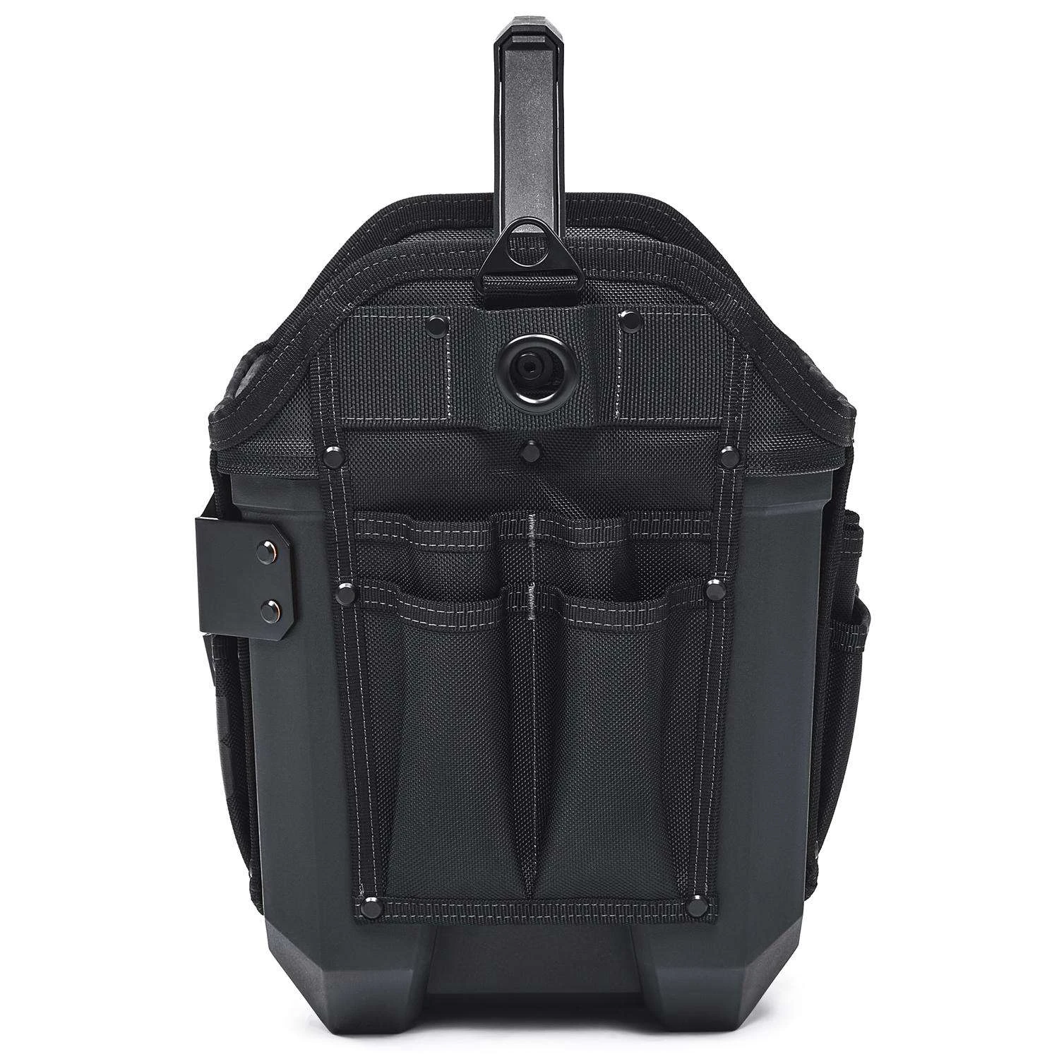 ToughBuilt 14.96 In. W X 14.57 In. H Polyester/Polypropylene Tool Tote 30 Pocket Black 1 Pc 10 ToughBuilt 14.96 In. W X 14.57 In. H Polyester/Polypropylene Tool Tote 30 Pocket Black 1 Pc - Image 8