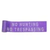 C.H. Hanson CH Hanson 100 Ft. L X 6 In. W Plastic Solid No Hunting No Trespassing Barricade Tape Pur -Stanleys Shop d4e094e2 c785 4ae0 88b5 c2b76c0c3809