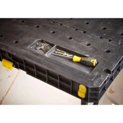 Stanley 33.5 In. L X 23.5 In. W X 29 In. H Folding Workbench 700 Lb. Cap. -Stanleys Shop db1bdcbc 0cbd 46d7 af41 5e7c93bbc988