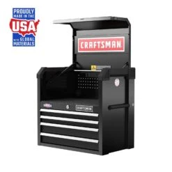 Craftsman S2000 26 In. 4 Drawer Steel Tool Chest 24.7 In. H X 16 In. D -Stanleys Shop de3ea2d9 f8b7 468b b88b b222286d3b2b