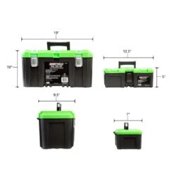 OEMTOOLS 19.3 In. Tool Box Black/Green -Stanleys Shop dfb9f386 3d12 49fd 91d8 a61e703a3f76