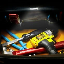 CLC Tech Gear 8 In. W X 11.5 In. H Polyester Lighted Tool Bag 29 Pocket Black 1 Pc -Stanleys Shop e42e6d06 482b 40b0 9c6e 042c7aaf9312