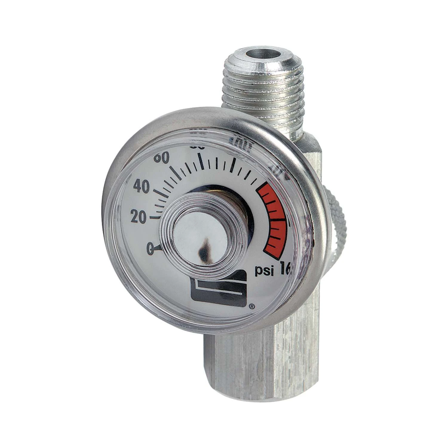 Tru-Flate Steel Air Line Regulator With Gauge 1/4 In. NPT 150 Psi 1 Pc 4 Tru-Flate Steel Air Line Regulator With Gauge 1/4 In. NPT 150 Psi 1 Pc - Image 2
