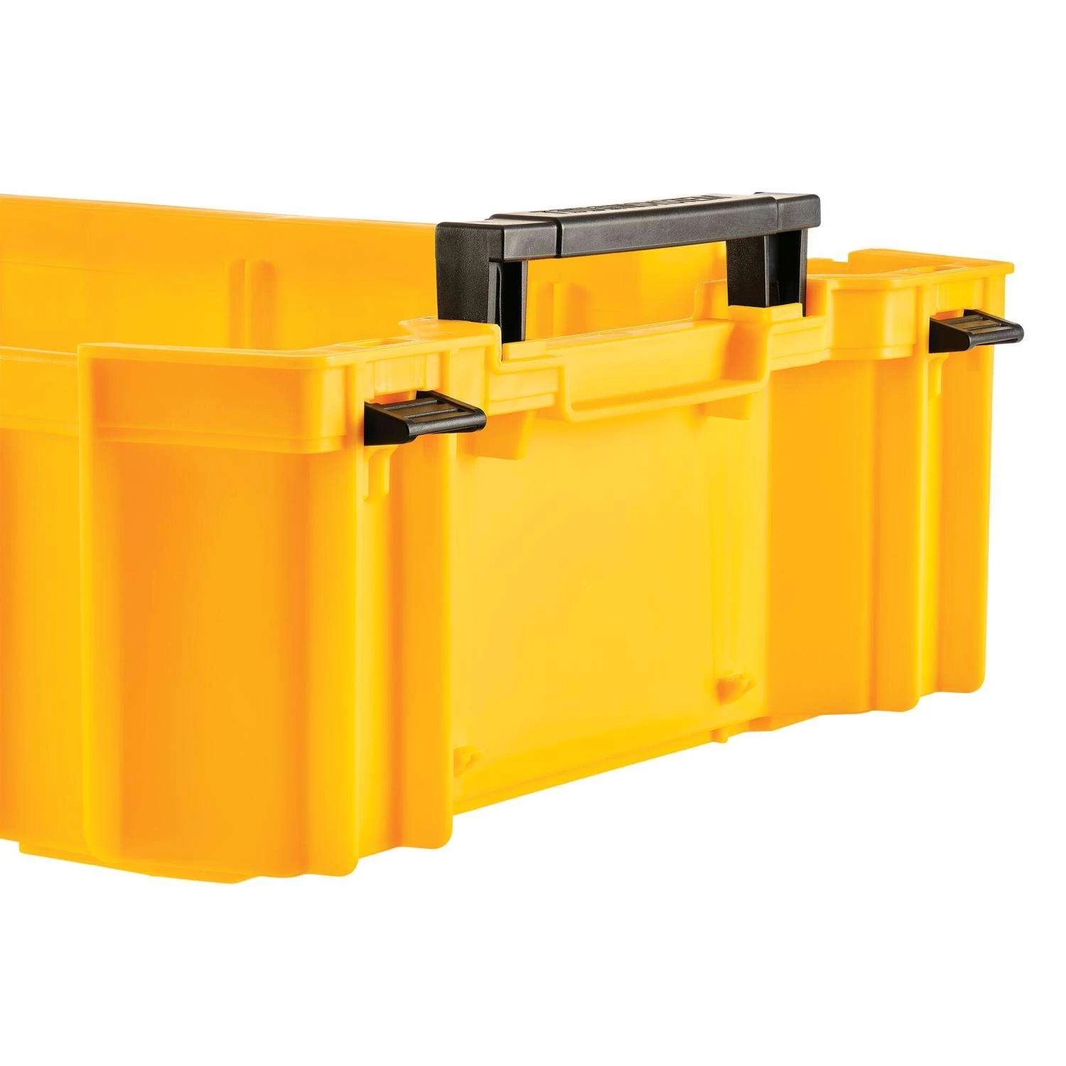 DeWalt ToughSystem 12.05 In. W X 4.5 In. H Deep Tool Tray Polypropylene 1 Compartments Black/Yellow 6 DeWalt ToughSystem 12.05 In. W X 4.5 In. H Deep Tool Tray Polypropylene 1 Compartments Black/Yellow - Image 4