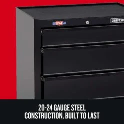 Craftsman 26 In. 4 Drawer Steel Rolling Tool Cabinet 32 In. H X 18 In. D -Stanleys Shop e850d951 7d14 4591 8947 1a97b82746fa